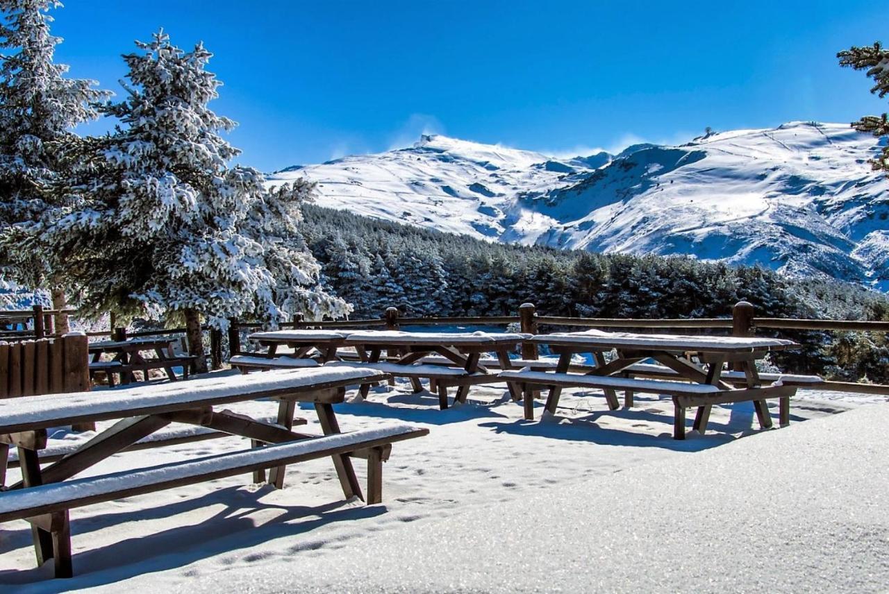 Ski Plaza Sierra Nevada & Zona Baja Exterior foto