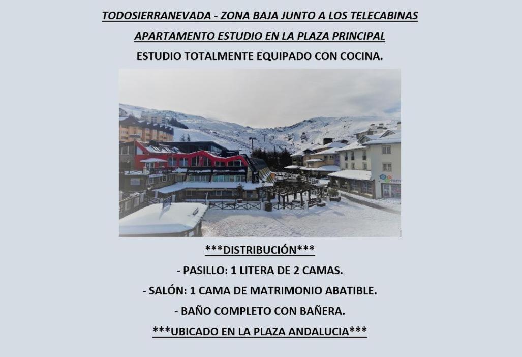 Ski Plaza Sierra Nevada & Zona Baja Zimmer foto